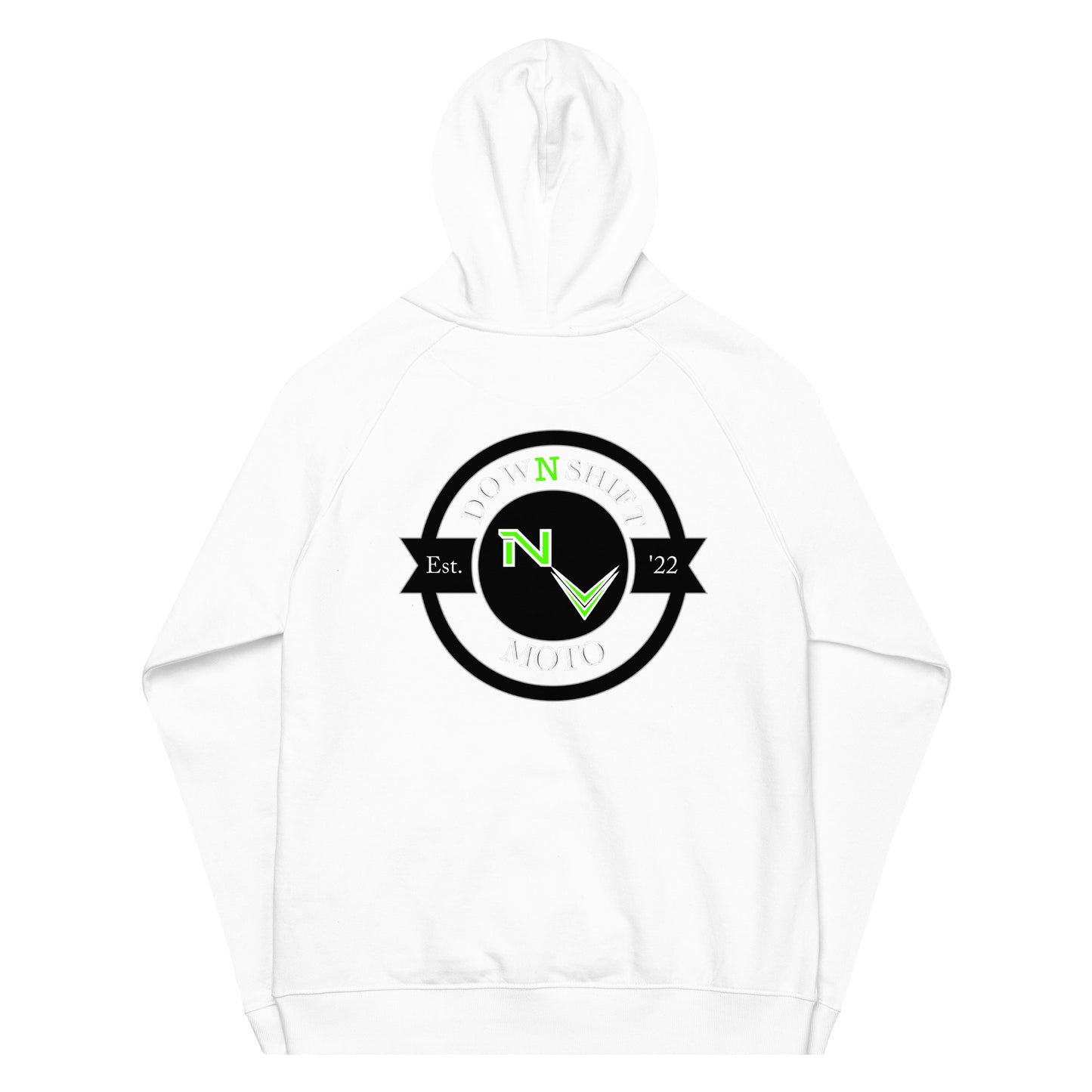 Unisex Target Raglan Hoodie