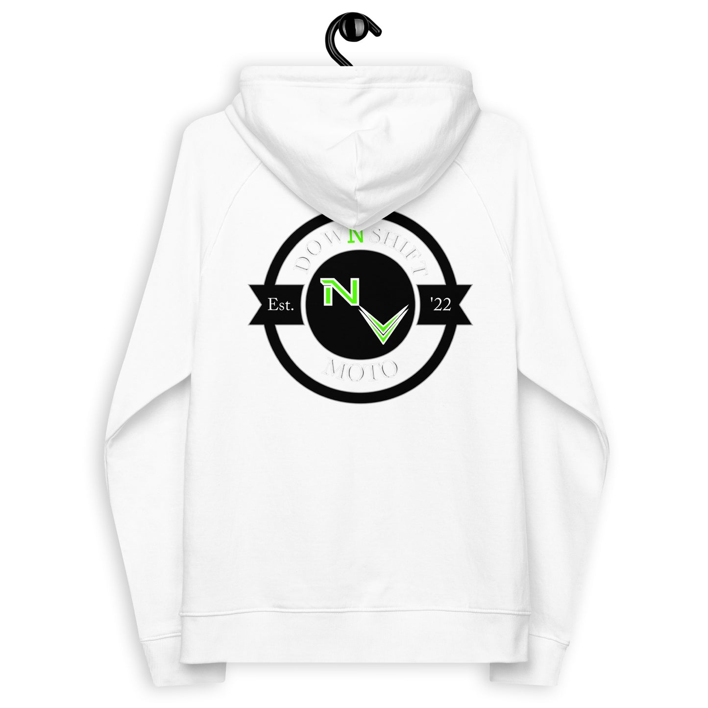 Unisex Target Raglan Hoodie