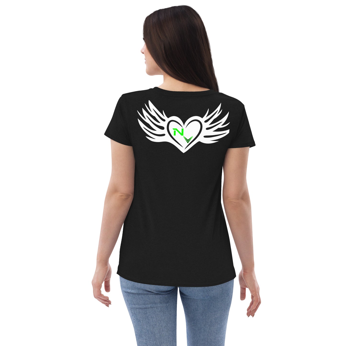 Women’s recycled v-neck t-shirt