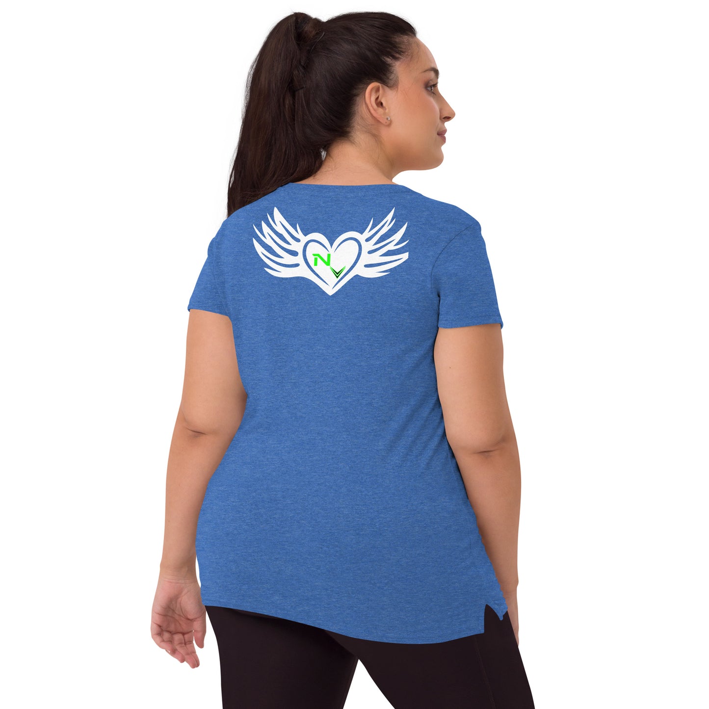 Women’s recycled v-neck t-shirt