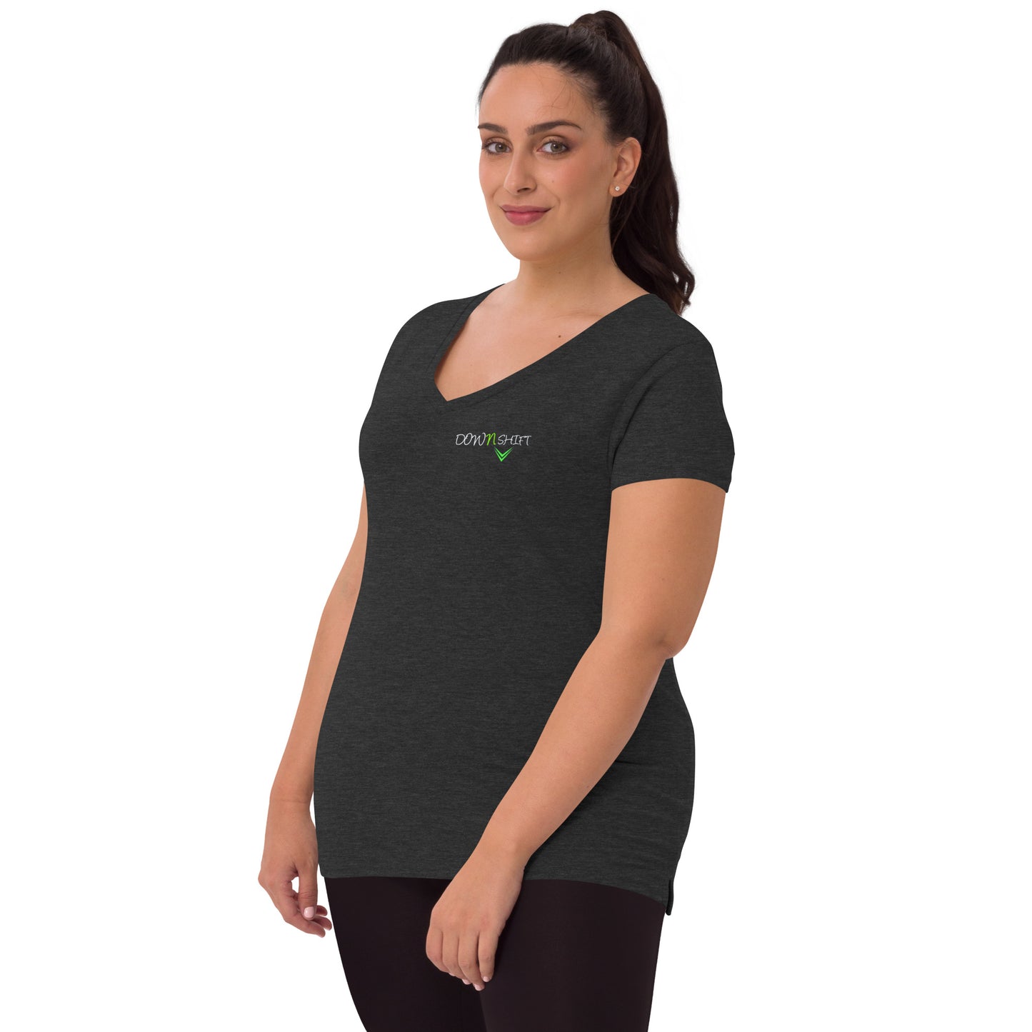 Women’s recycled v-neck t-shirt